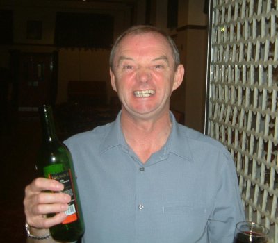 Pete Brierly and port